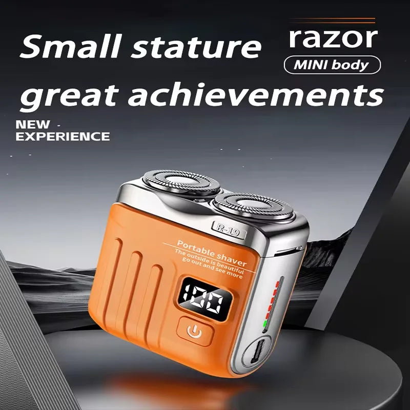 Xiaomi Electric Smart Shaver Mini Dual Blade Digital Display Shaver