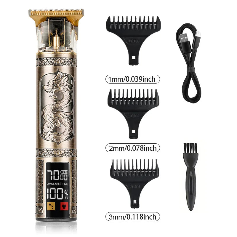 T9 Hair Clipper Electric Clipper Hairdressing USB Electric Shaver