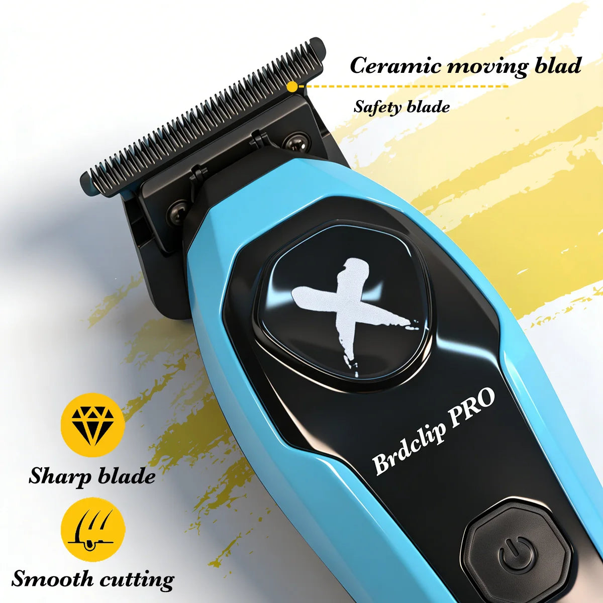 BRDCLIP 619 339 Hair Clippers Cordless Clippers Barber Electric