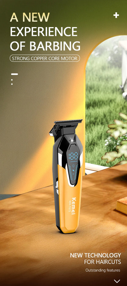 Kemei Hair Trimmers Electric Clippers Professional Hair Trimmers KM-1572
