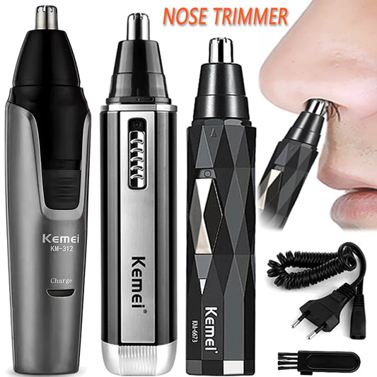 Kemei 2in1 & 4in1 Nose Hair Trimmer Rechargeable Trimer