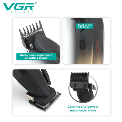 VGR Trimmer Professional Electric Shaver Cordless Clipper