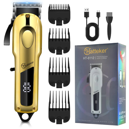 HATTEKER professional Hair Clipper Adjustable Blade for Men