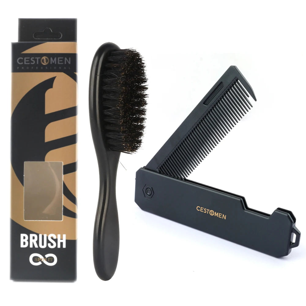 Cestomen Pro Bristle Hair Beard Shaving Brush For Men