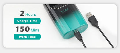 VGR New Shaver Gradient Color Body High end Hair Trimmer V-308