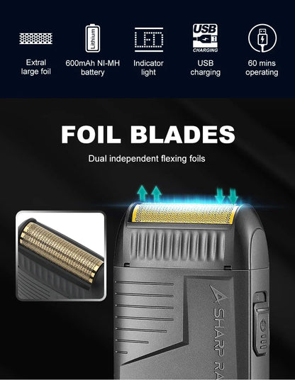 VGR Electric Shaver Professional Beard Trimmer for Man V-375