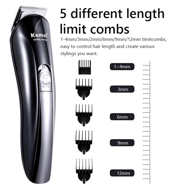Kemei Electric Hair Clipper Shave Razor Machine Beard trimmer