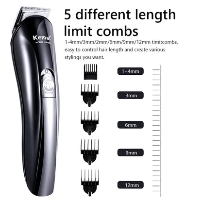 Kemei Electric Hair Clipper Shave Razor Machine Beard trimmer