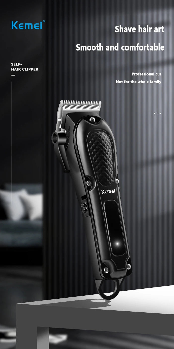 Kemei KM-1071 Electric Hair Clipper UBS Beard Trimmer