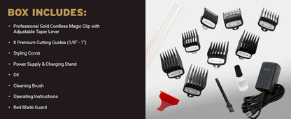 Professional Wahl 8148 Magic Clip Shaver For Barbers and Stylists