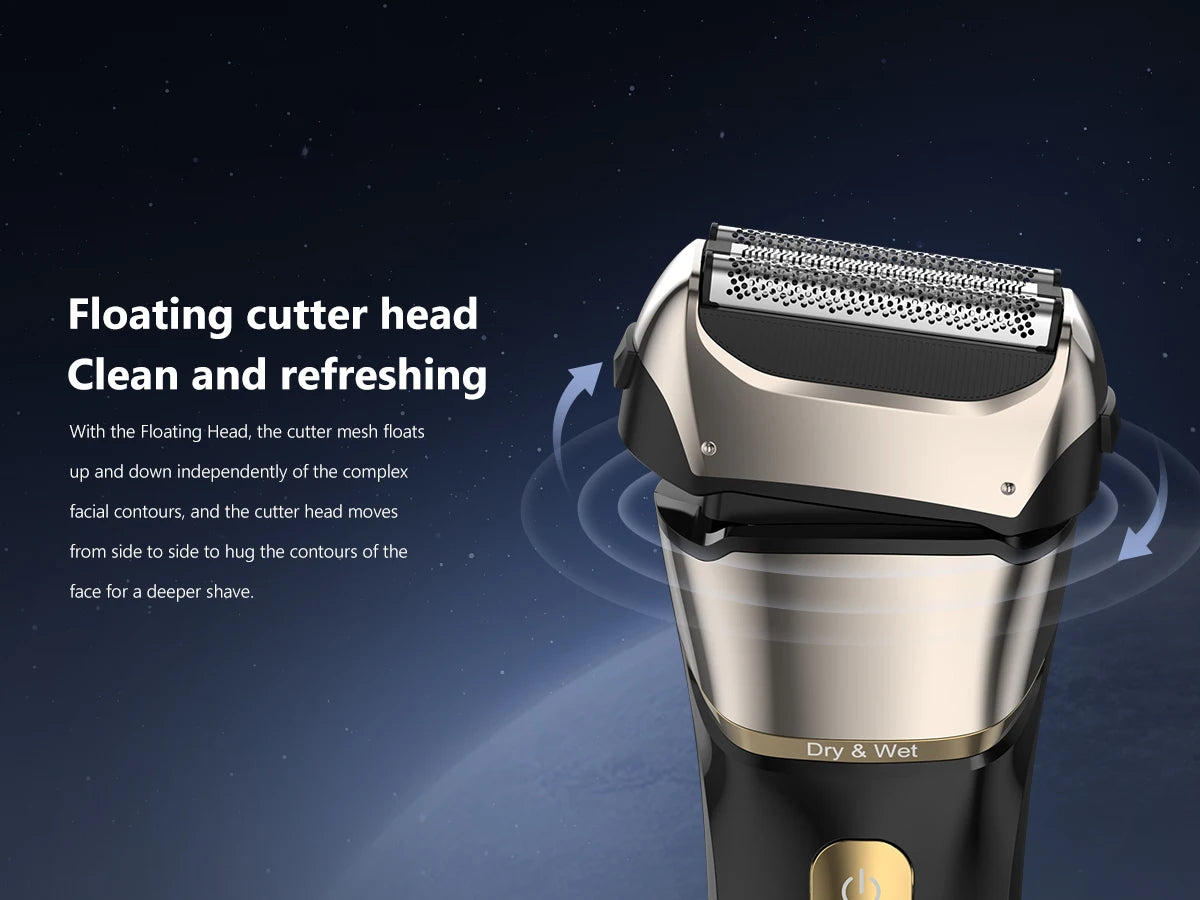 Original Razor Electric Shaver Professional with Beard Trimmer