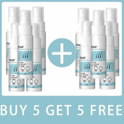 Permanent Hair Removal Spray  Dissolves Hair Instantly
