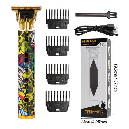 T9 Electric Hair Trimmer LCD Intelligent Display