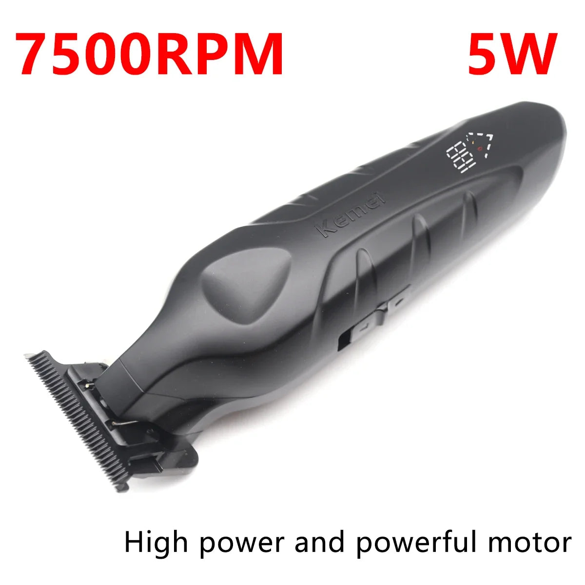 Kemei 2269 Professional Hair Trimmer 7500RPM Motor Barber Cutting