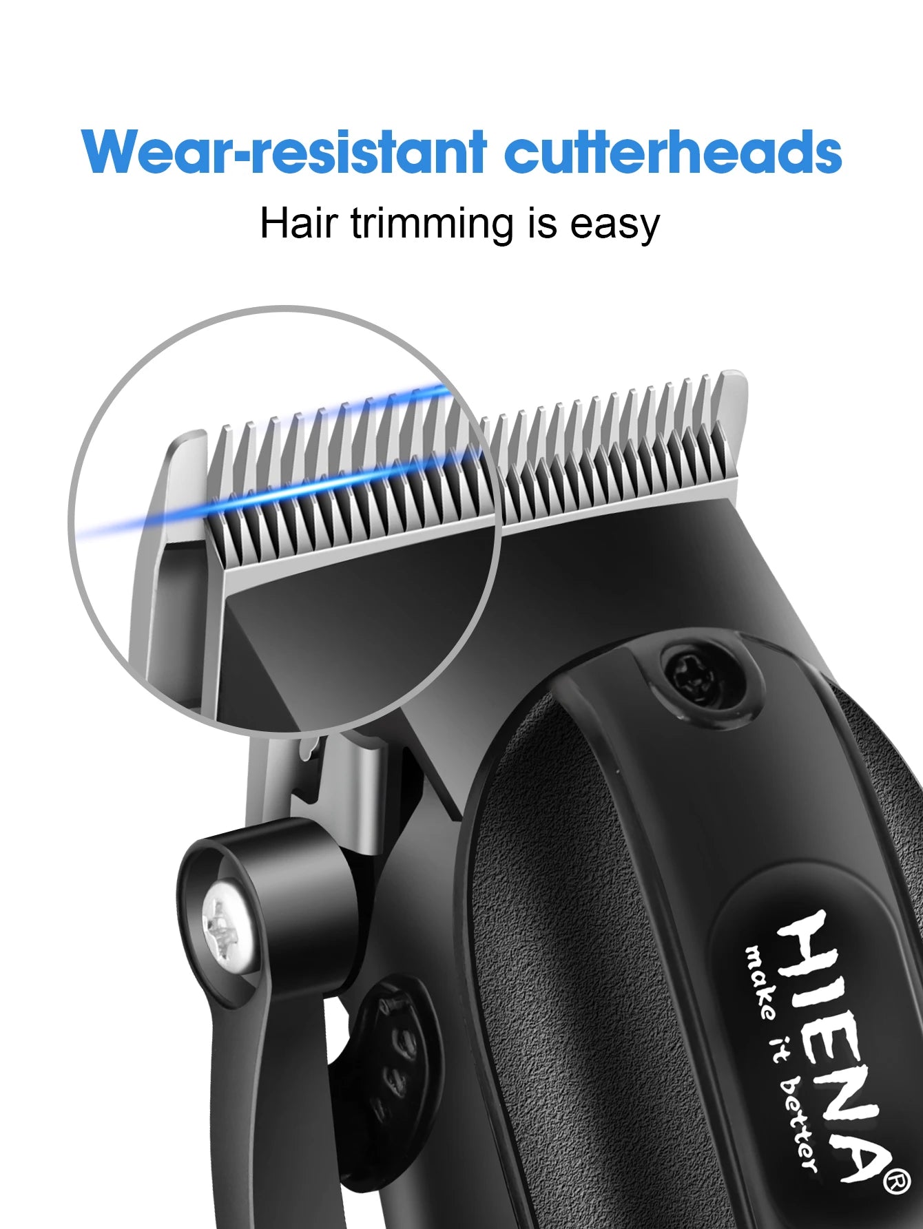 HIENA hair clipper Shaver Professional electric scissors for men