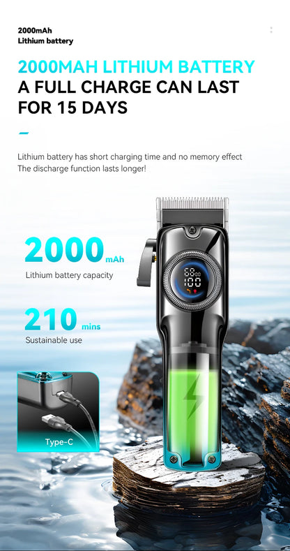 KEMEI Km-2279 Professional Hair Clipper 210mins Hair Clippers