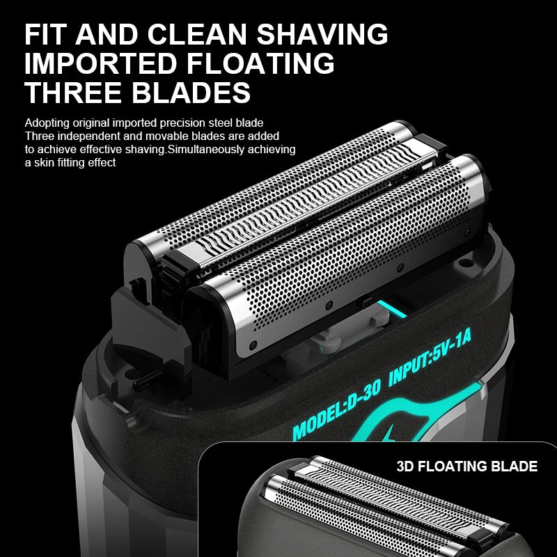 New Professional Intelligent Shaver MINI Portable Travel Trimmer