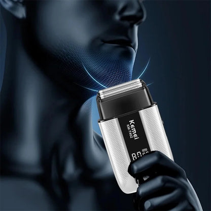 KEMEI T402 Professional Foil Shavers for Men IPX7 Waterproof