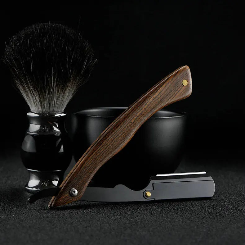 Wooden trimmer manual shaver professional straight edge