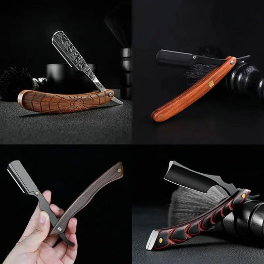 Wooden trimmer manual shaver professional straight edge