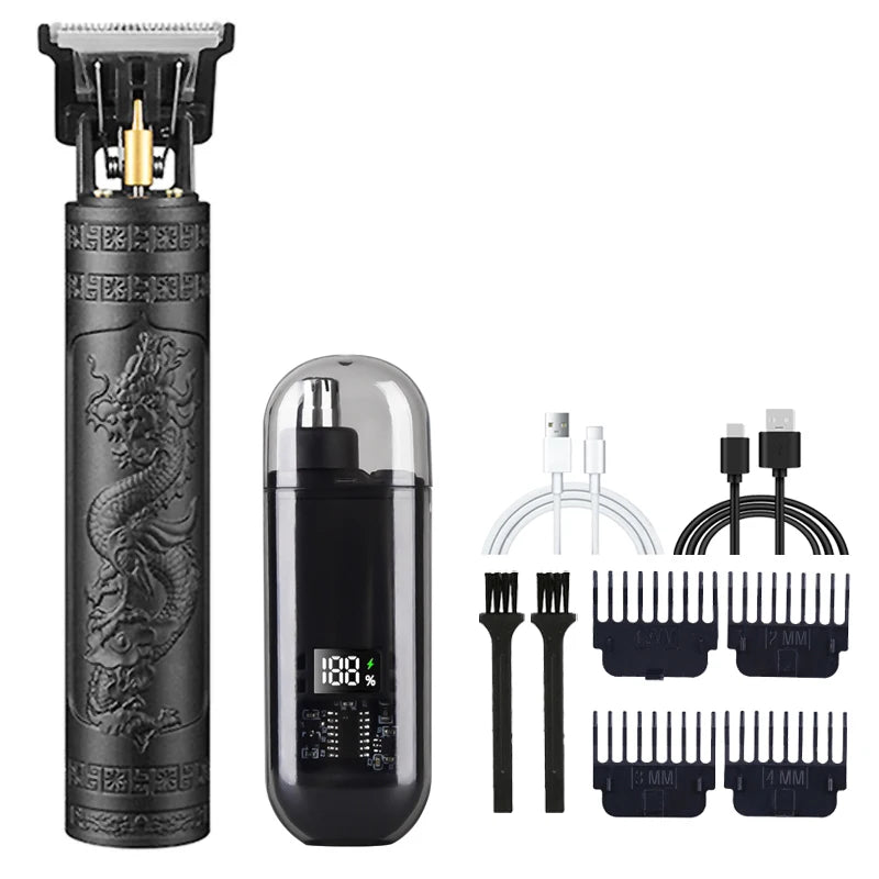 New Nose Hair Trimmer And T9 Hair Clipper Set For