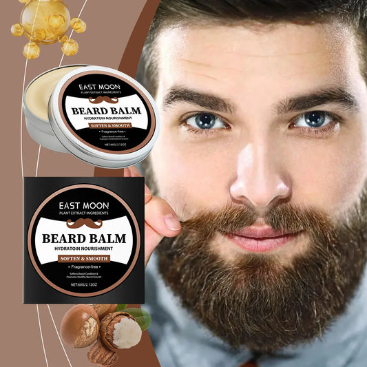 East Moon Coconut Oil Men's Moisturize Beard Growth Balm
