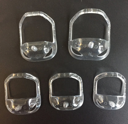 5Pcs Set Different Sizes Beard Styling Tools Shaving