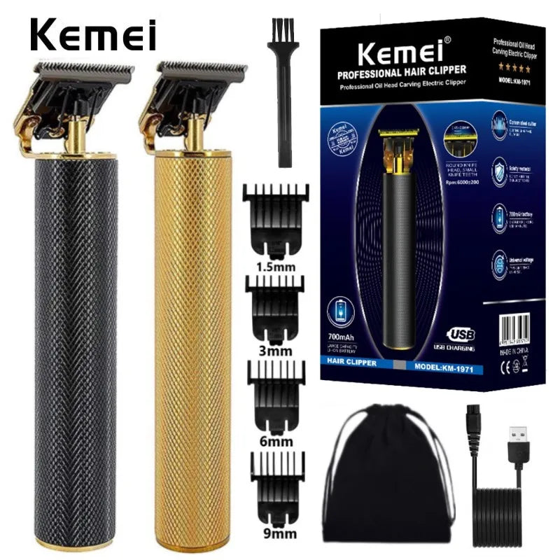 kemei 1971 Rechargeable barber hair trimmer