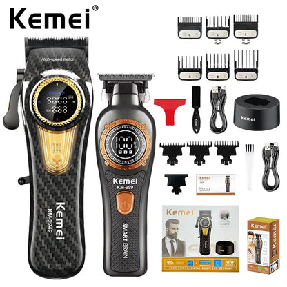 Kemei KM-2242 Hair Clipper Trimmers KM-999 Clippers Kit