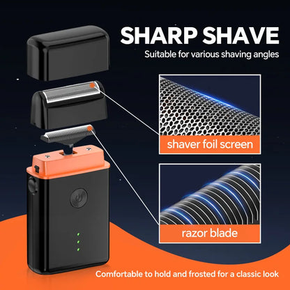 Electric Portable Waterproof Shaver USB Rechargeable Electric Shavers