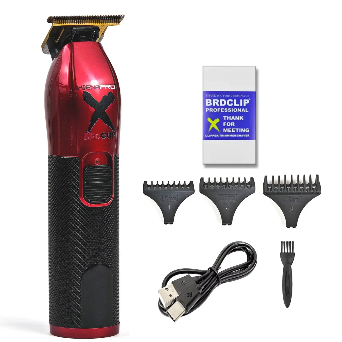 BRDCLIP S15 Professional 7000RPM 2 Gears Hair Trimmer