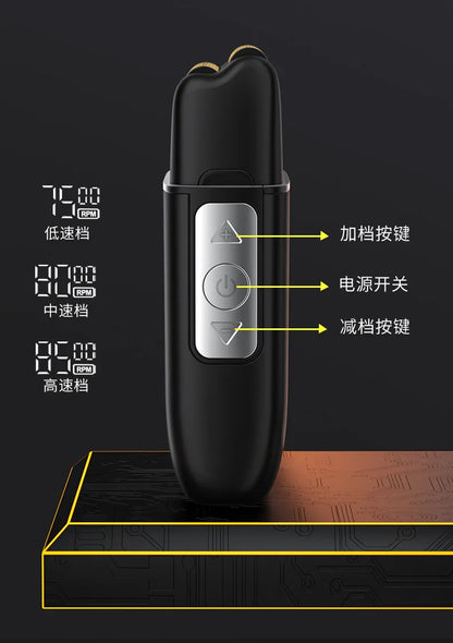 New digital aluminum alloy body rechargeable shaver