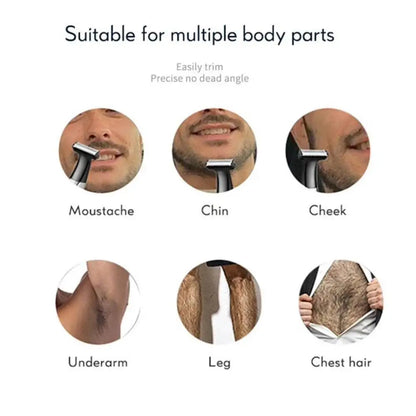 HTC Men's Electric One Blade Beard Trimmer Shaver