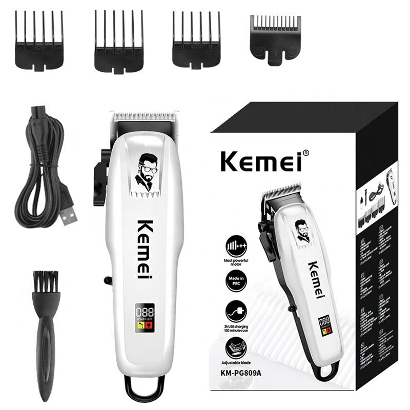 Original Kemei Cord&Cordless Hair Trimmer Professional For Men