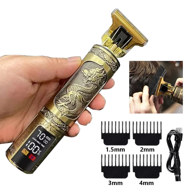 T9 Electric Hair Clipper New Hair Trimmer Professional Shaver