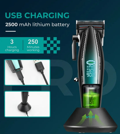 VGR Hair Trimmer Electric Cordless Hair Clipper Professional V-270