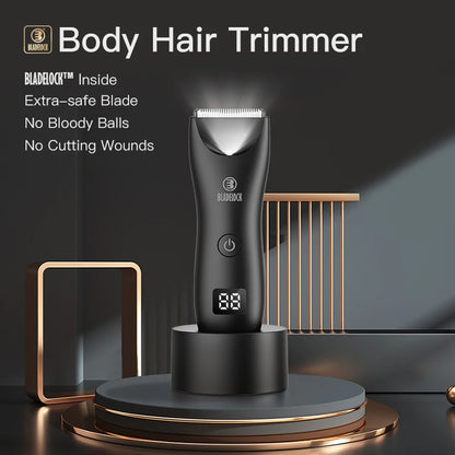 Professional Groin Body Hair Trimmer Ball Shaver for Men