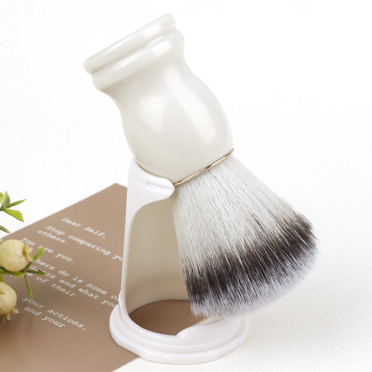 Beard Shaving Brush Makeup brushes Wooden Handle Bristle