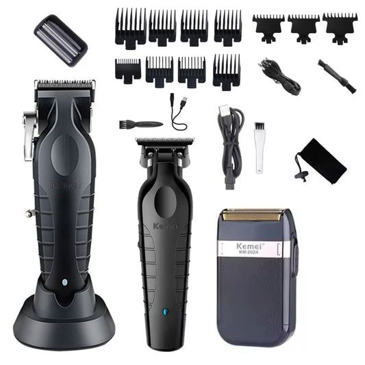 Kemei KM-2296 KM-2024 Hair Clipper Hair Trimmer Shaver KM-2299