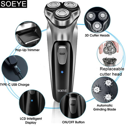 Electric Shaver for Men Electric Razor Shaver for Men 3D Floating