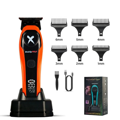 Professional Hair Clippers Rechargeable Hair Trimmer BRD-619