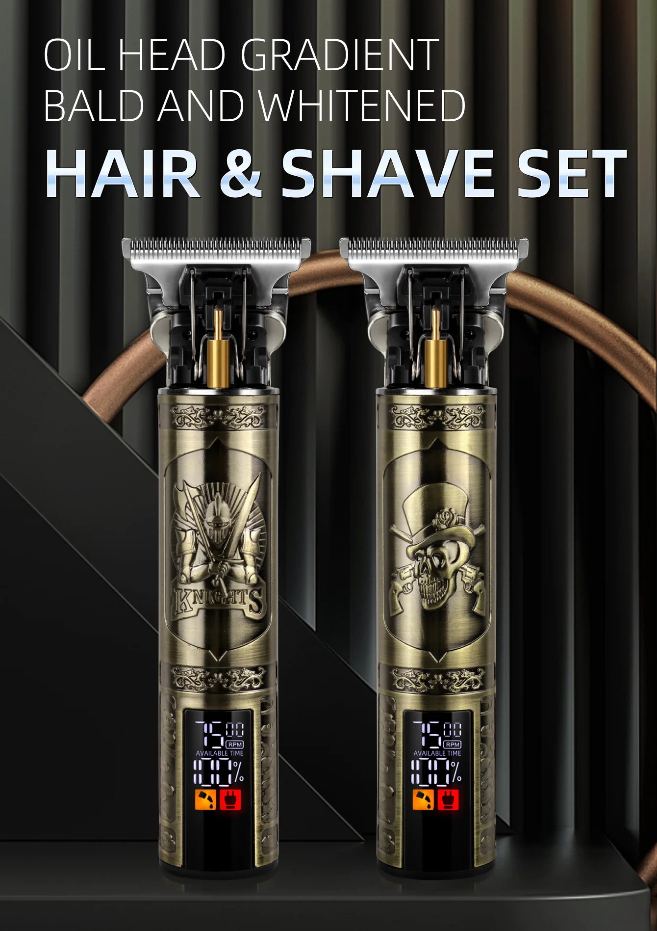 KIKIDO Professional Electric Trimmers or Adults Men Clipper