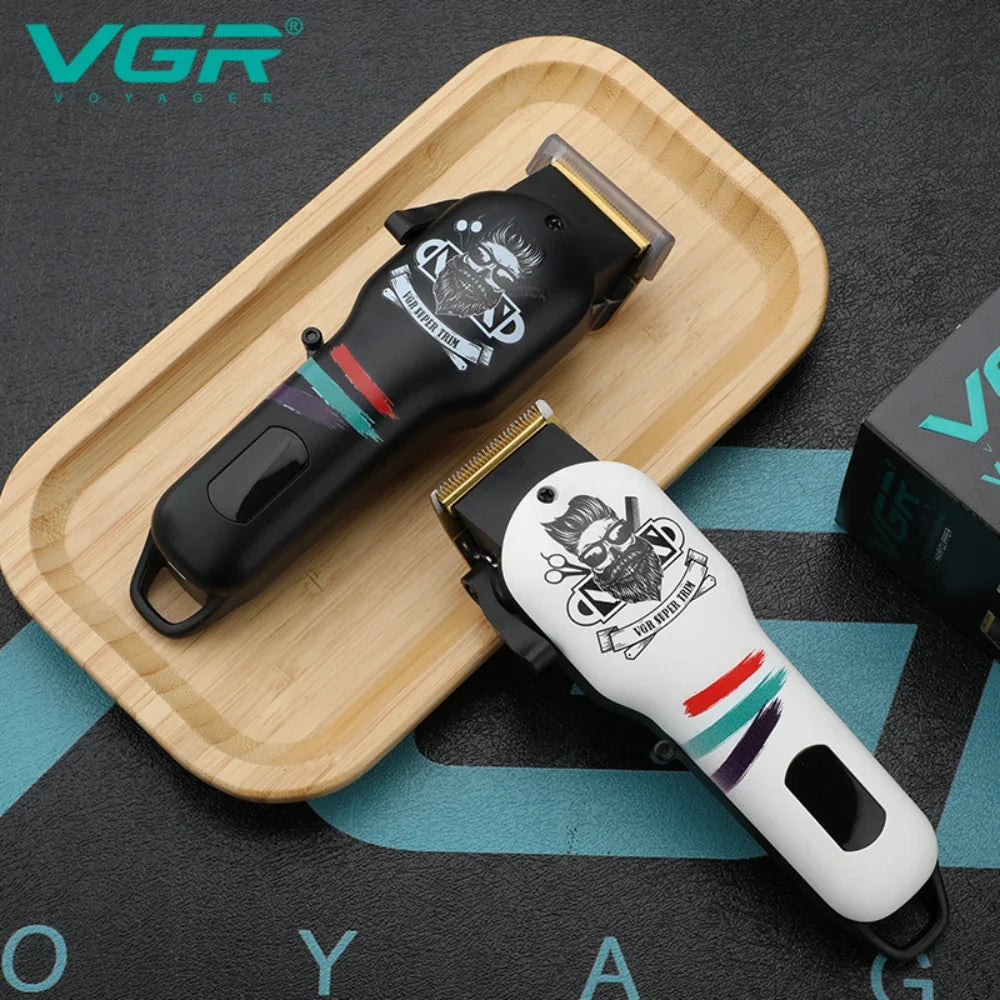 VGR Hair Trimmer Cordless Haircut Machine Electric Beard Clipper