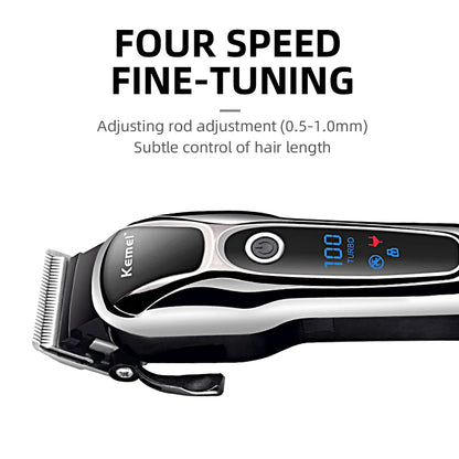 Kemei Professional Hair Clipper Rechargeable Trimmer KM-1990