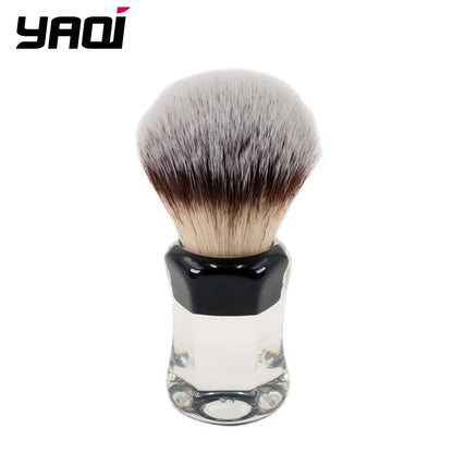 Robin Synthetic Hair Clear Handle Men Wet Shaving Brush