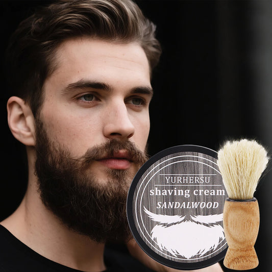 Sandalwood Shaving Soap 80g Natural Glycerin Based