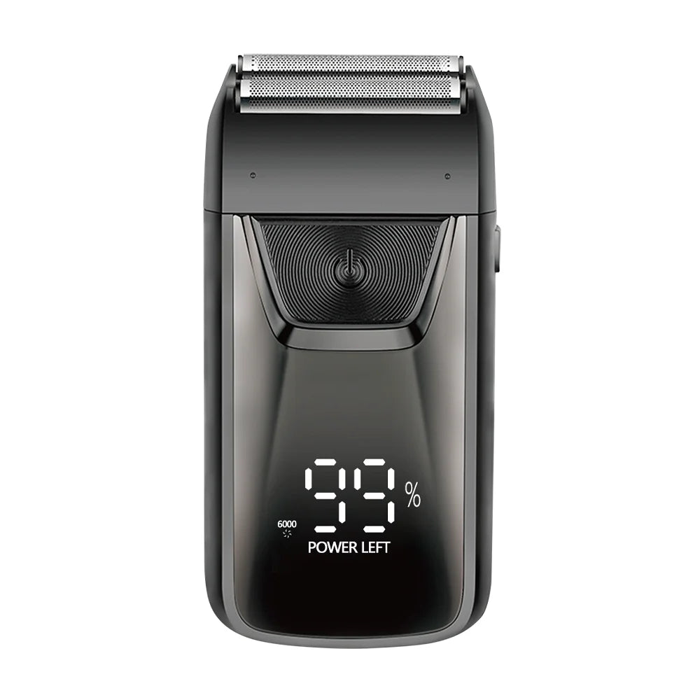 Men's electric reciprocating aluminum foil shaver