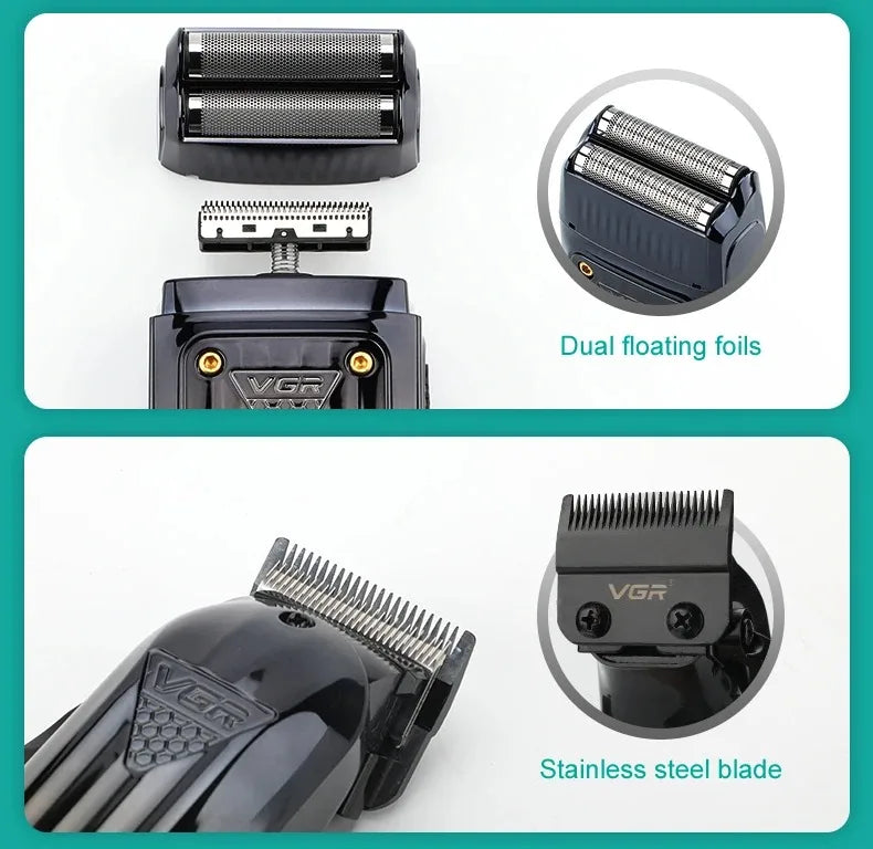 VGR Hair Trimmer Professional Hair Clippers Reciprocating V-644