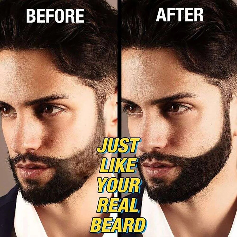 Waterproof Beard Filling Pen Beard Beard Enhancer Brush Beard Coloring
