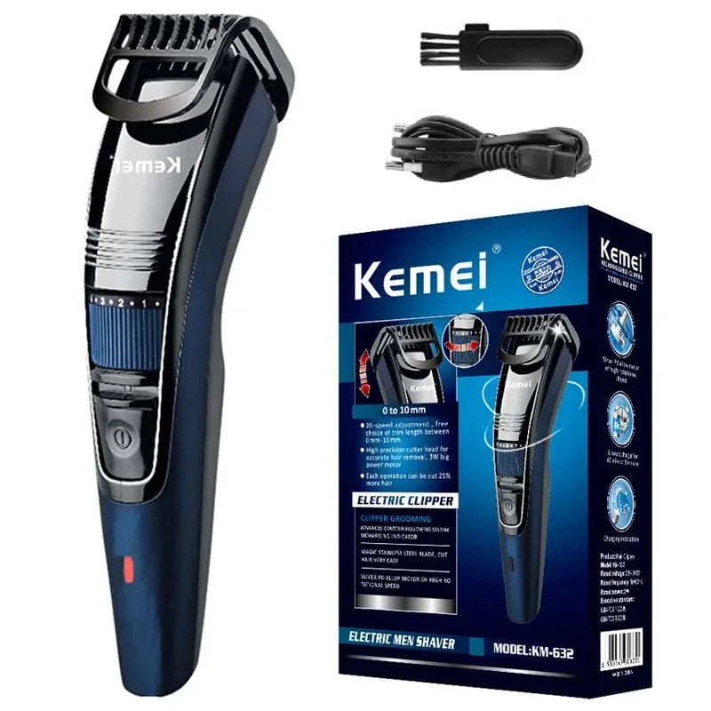 Kemei 632 0.5-10mm Adjustable Beard Hair Trimmer